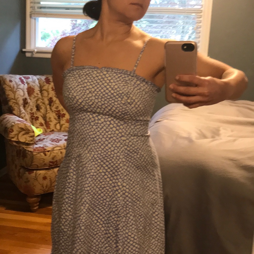 Strapless Anthropologie Sundress